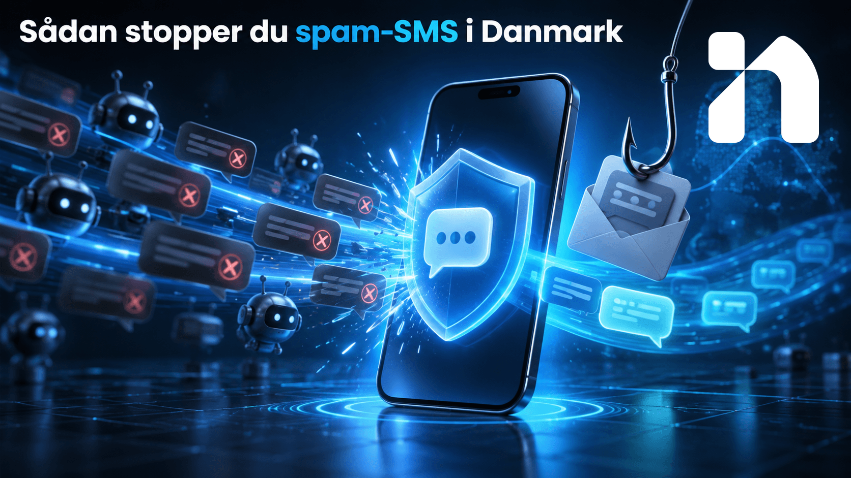 Sådan stopper du spam-SMS i Danmark