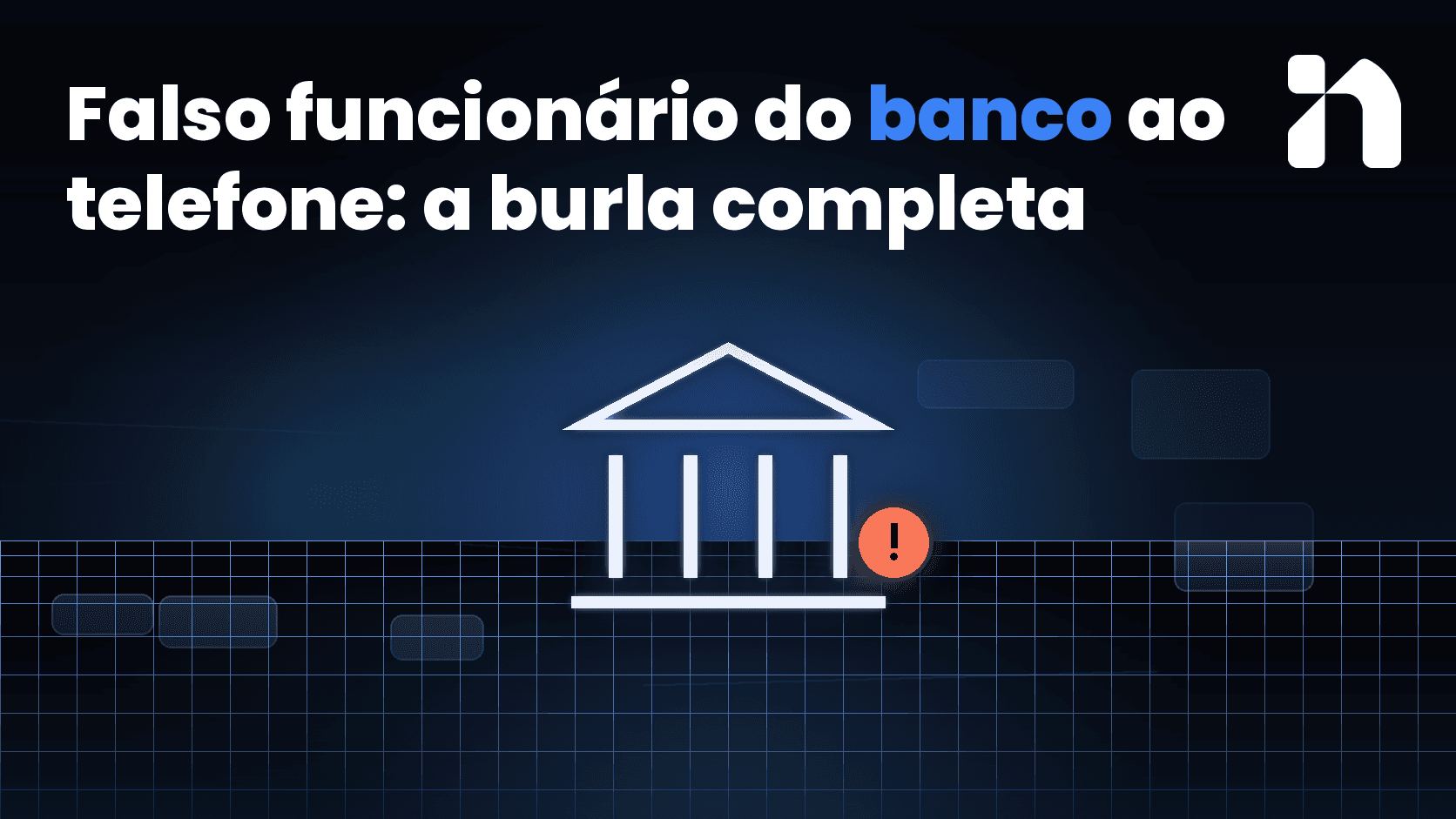 Falso funcionário do banco ao telefone: a burla completa