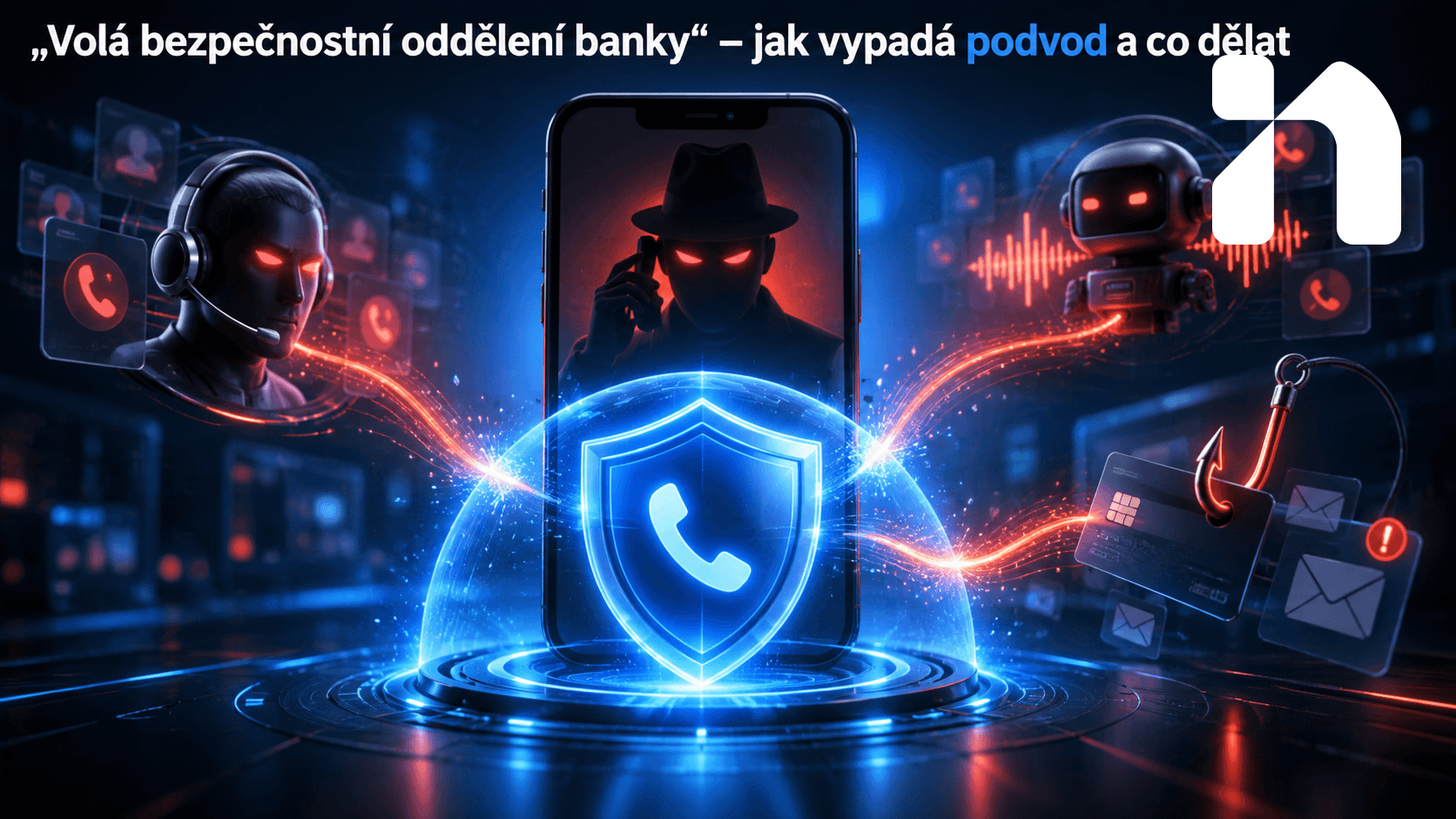 „Volá bezpečnostní oddělení banky“ – jak vypadá podvod a co dělat