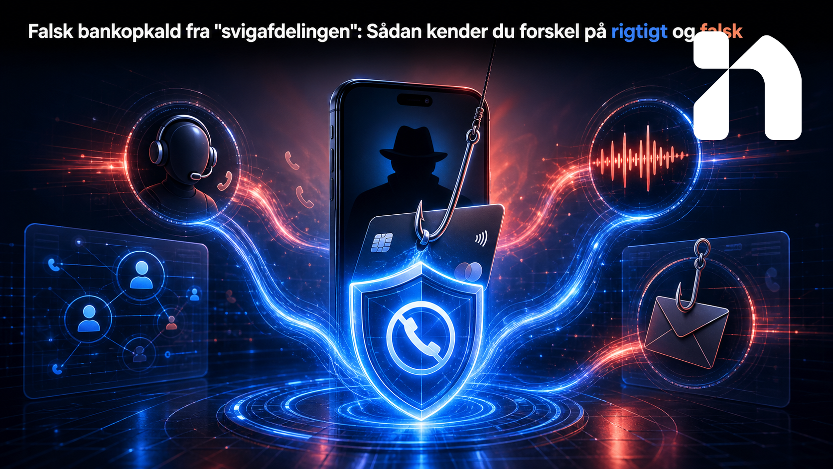 Falsk bankopkald fra "svigafdelingen": Sådan kender du forskel på rigtigt og falsk